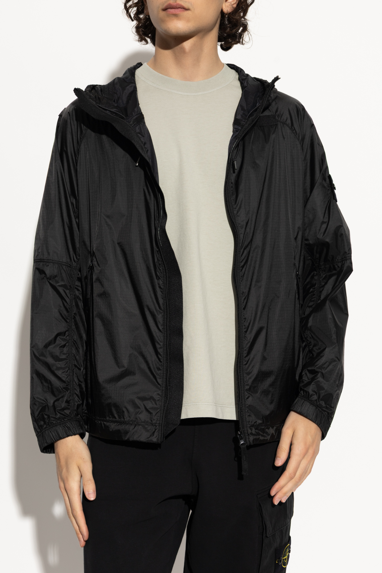 Stone Island Jacket `Ripstop Light Ht Nylon` | Men's
